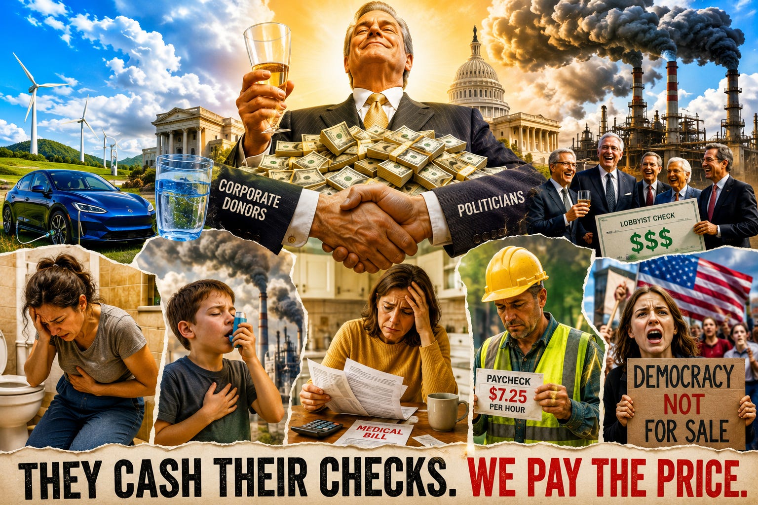 They Didn't Just Buy Politicians: They Bought Your Food, Your Health, Your Future, and They're Coming for What's Left
