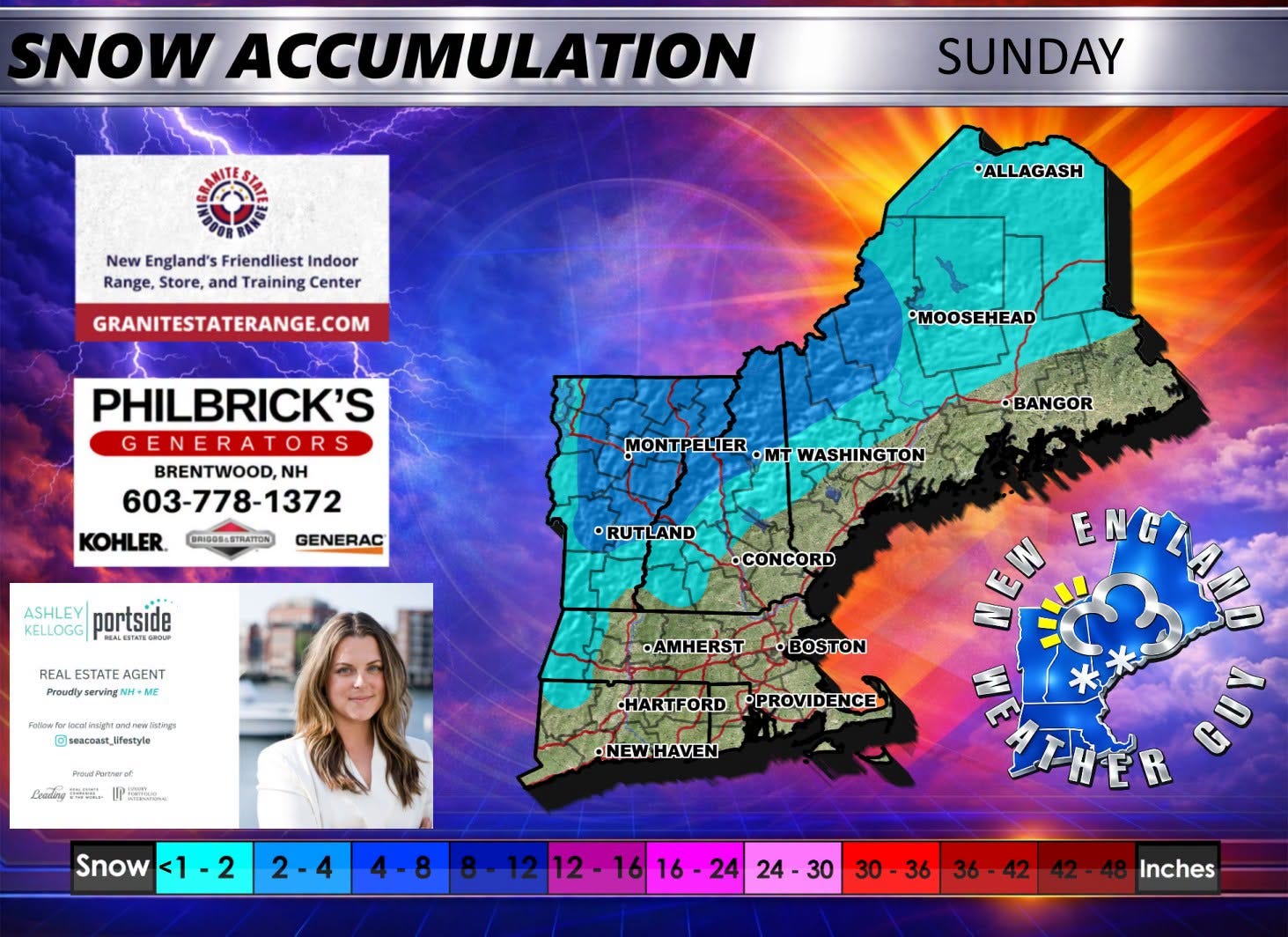 Snow and Wintry Mix for Sunday - New England Weather Guy