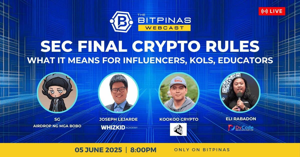 Photo for the Article - Crypto PH News Recap: June 02 - 08, 2025