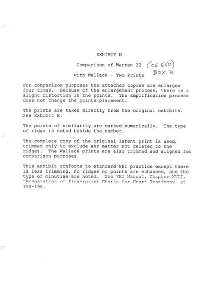 McClellan first-draft, Exhibit N