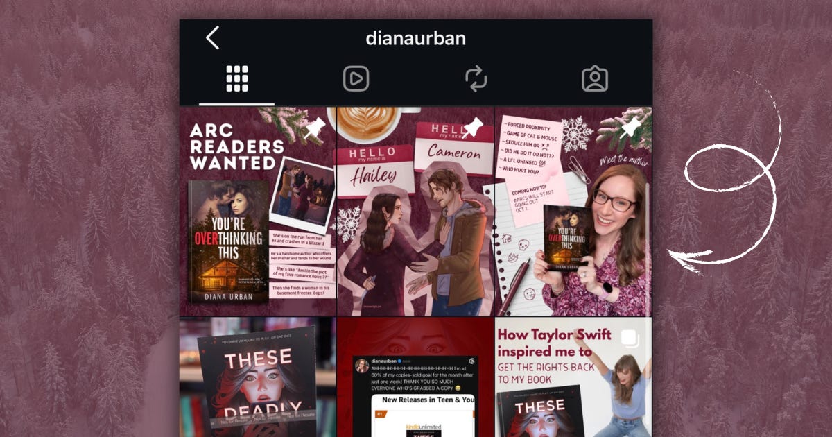 Diana Urban's Instagram grid banner Diana Urban's Instagram grid banner