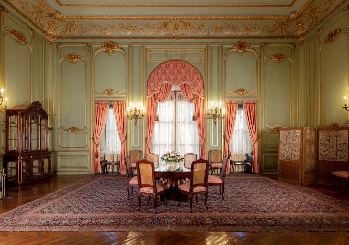 Views of The Breakers and the Breakfast Room, Images courtesy of The Preservation Society of Newport County