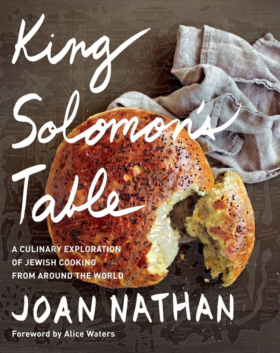 The cover of Joan Nathan's book King Solomon's Table: A Culinary Exploration of Jewish Cooking from Around the World