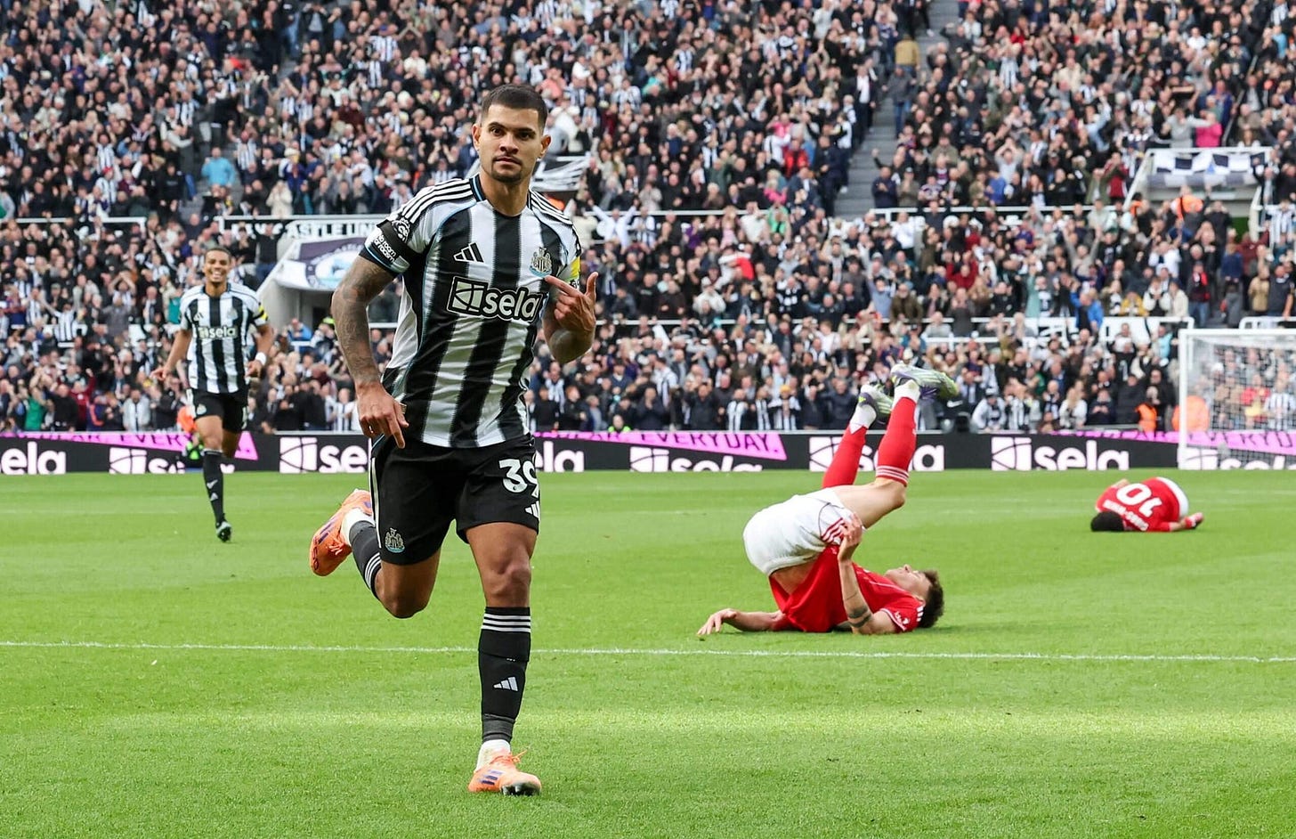 Newcastle 2 Nottingham Forest 0 – Bruno Guimaraes' great goal and another  clean sheet - The Athletic