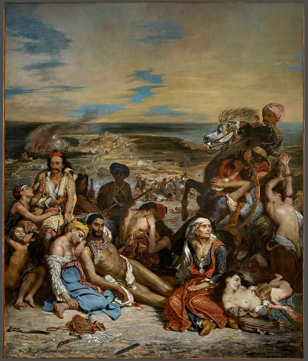 Delacroix Massacre at Chios