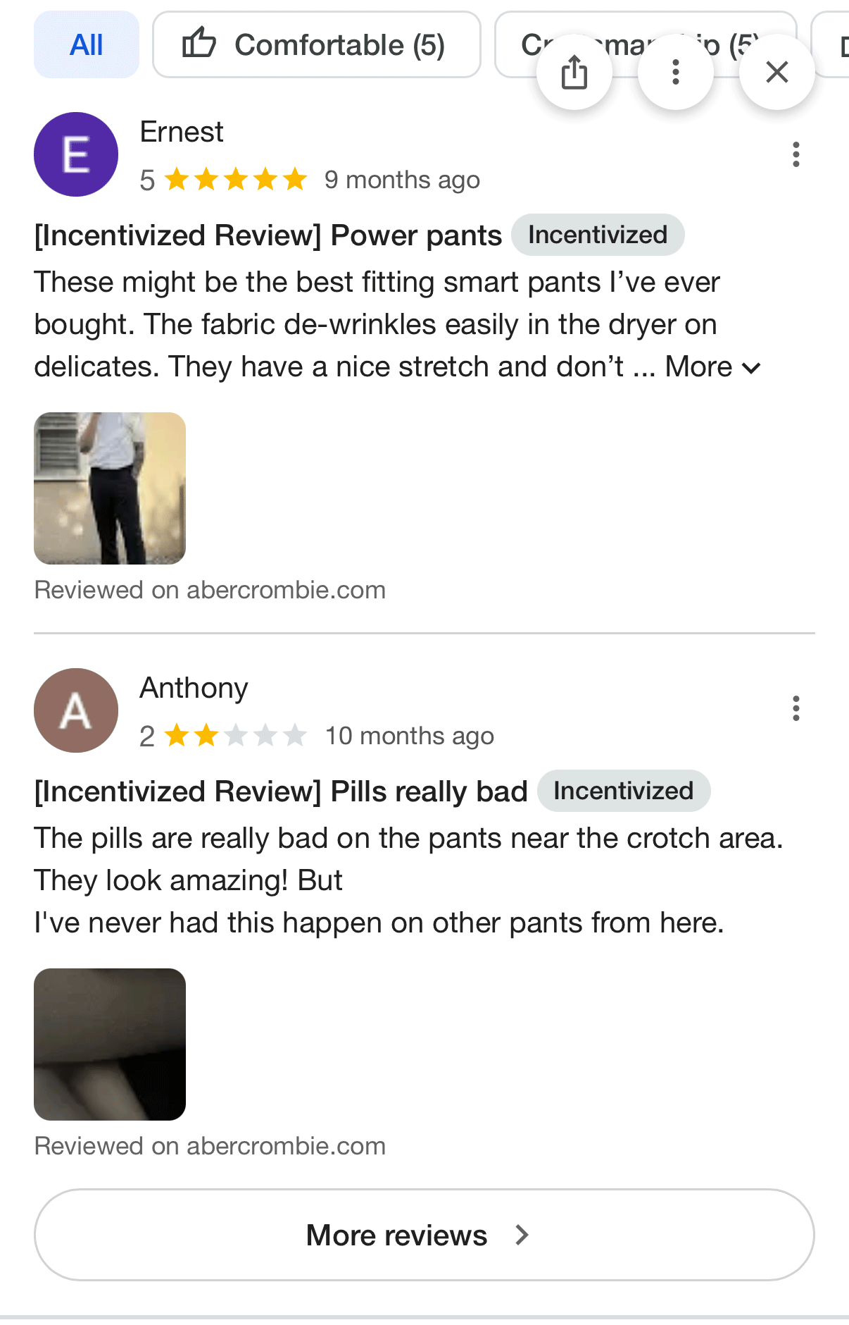 Google Incentivized Review