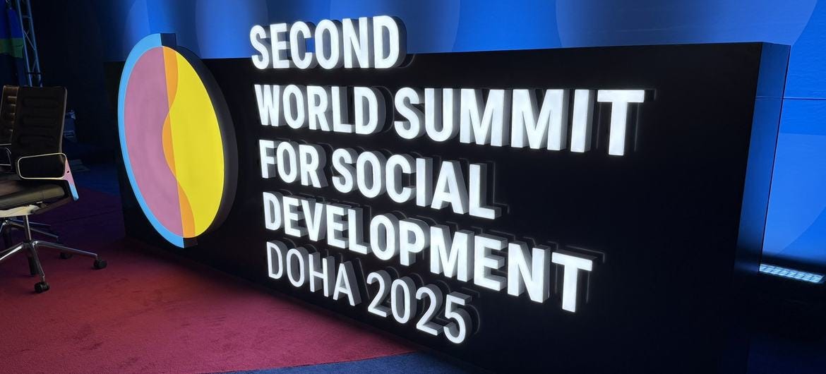 LIVE coverage from Doha: Second World Summit for Social Development | UN News LIVE coverage from Doha: Second World Summit for Social Development | UN News