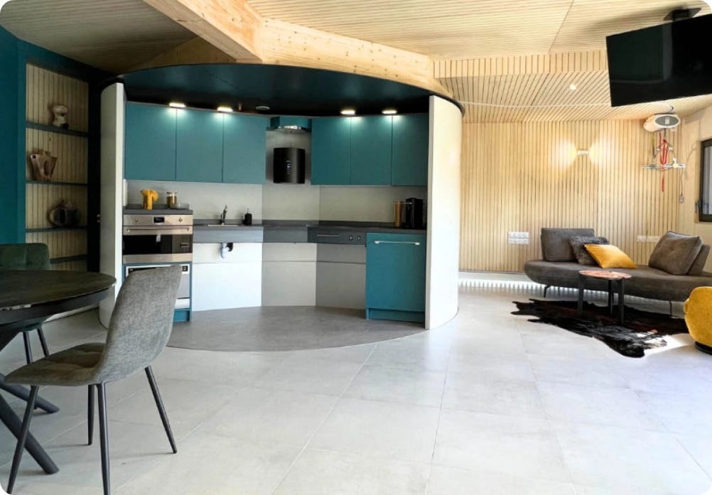 Intérieur d'une maison Oto
