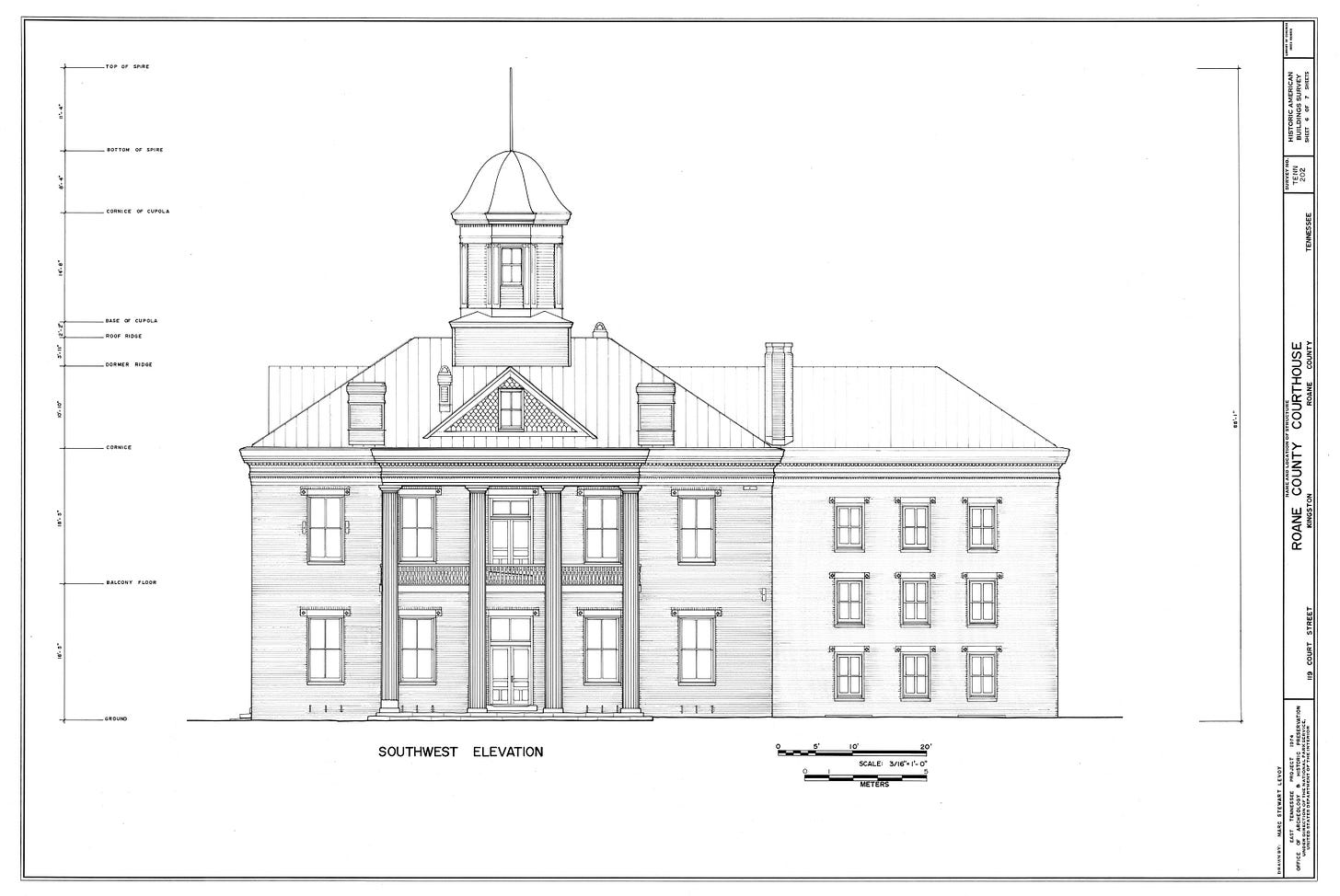 Measuring buildings for the Historic American Buildings Survey Measuring buildings for the Historic American Buildings Survey
