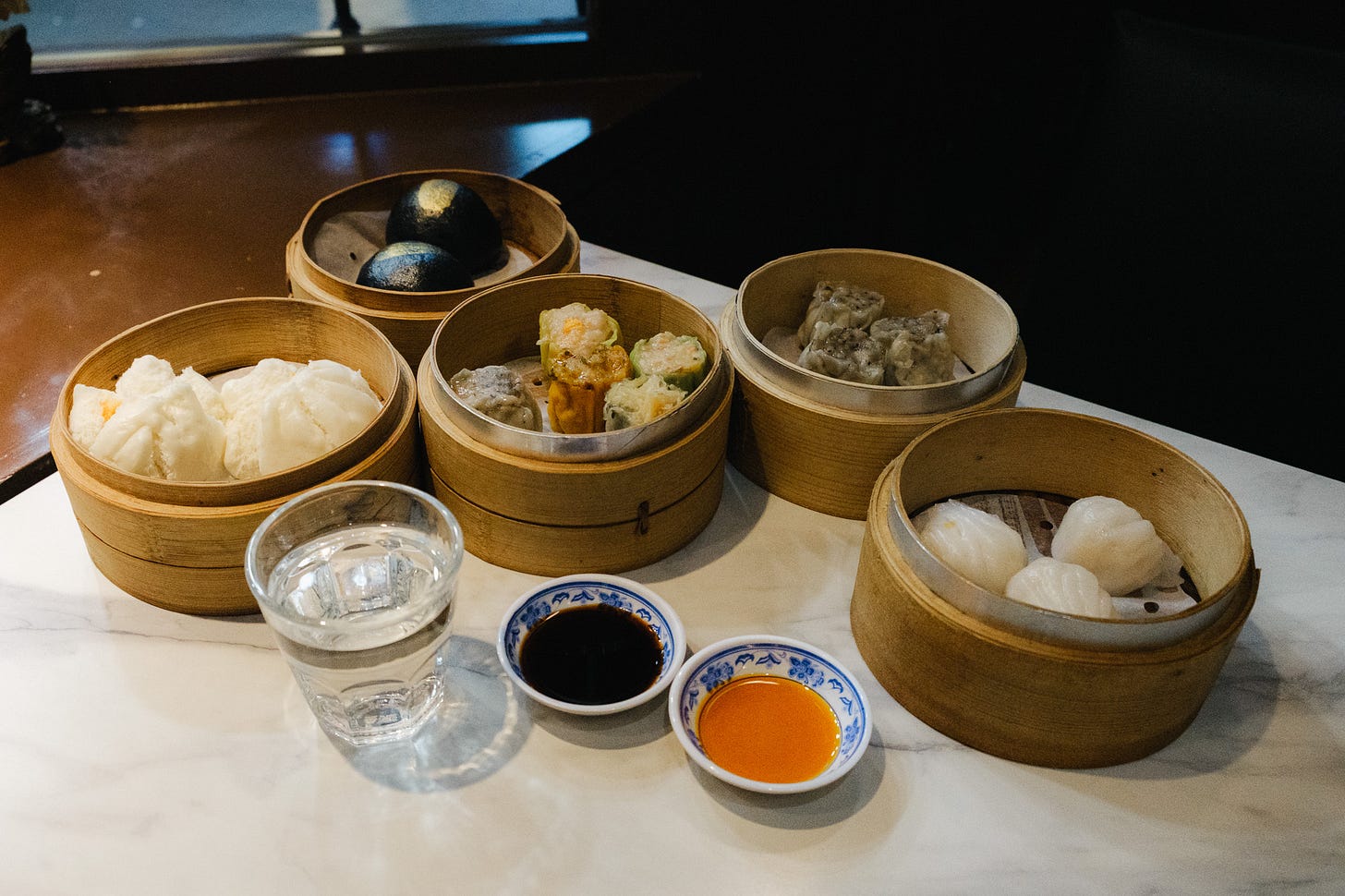 Dim sum at Lei Hou restaurant, Taipei