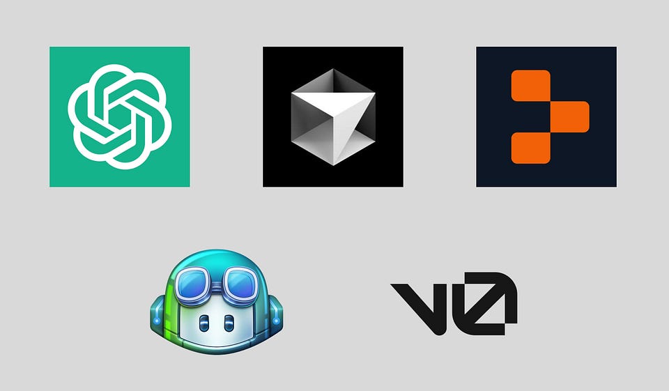 Newsletter artwork for “Choosing AI for Building Projects🔨”
