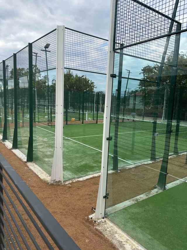 padel courts at U-Padel in San Antonio