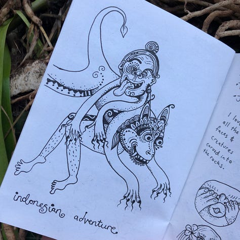Ubud - Bali Sketches