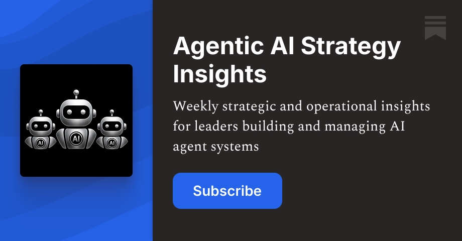 Agentic AI Strategy Insights | Jason Moore | Substack
