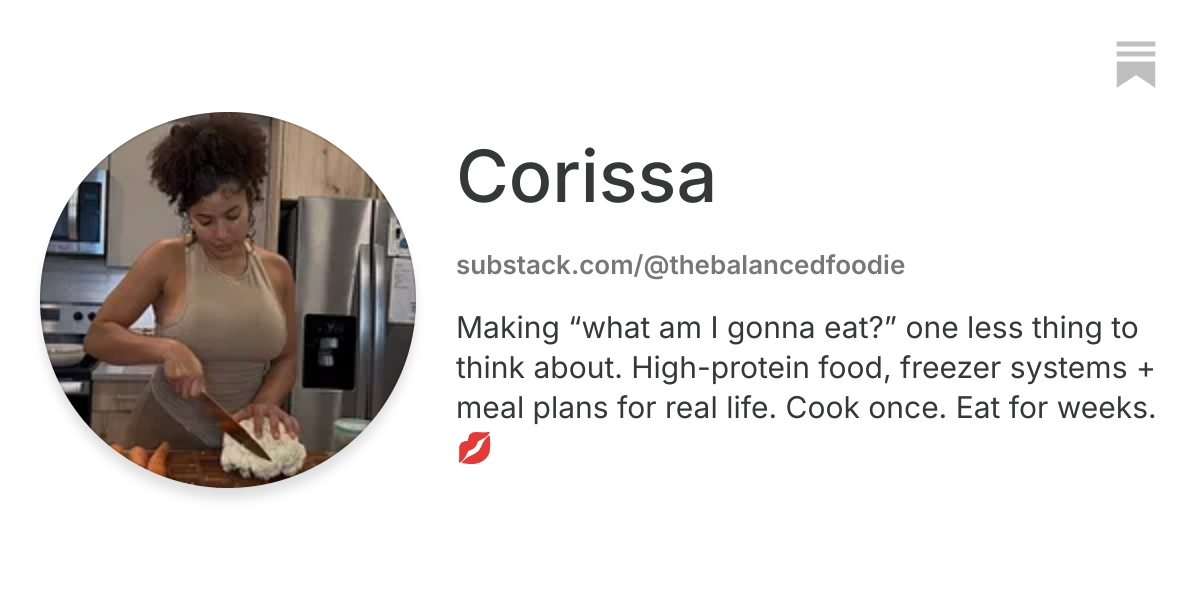 Corissa | Substack