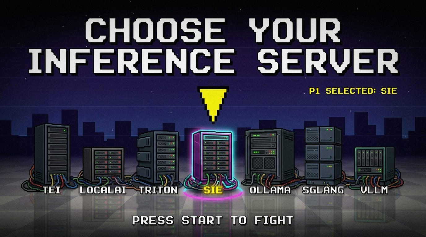 Choose your inference server Choose your inference server