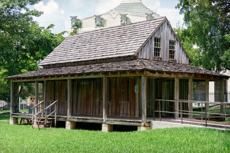 The reconstituted Wagner home in Lummus Park. Source Unknown. The reconstituted Wagner home in Lummus Park. Source Unknown.