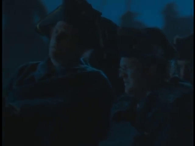Washington crossing the Delaware, under cover of darkness.