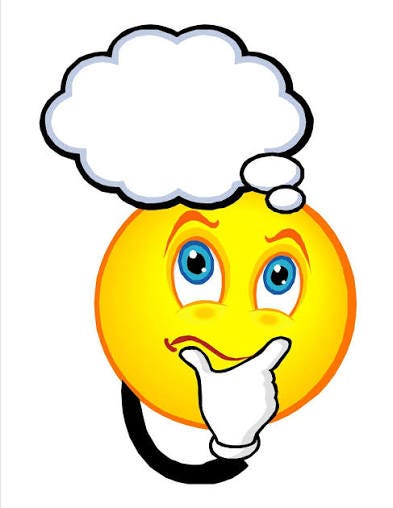 Thinking Emoji - Visual Symbol of Contemplation and Curiosity #3302172 |  Clipart Library