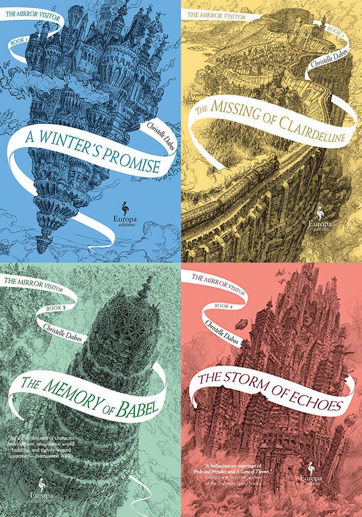 The Mirror Visitor series by Christelle Dabos