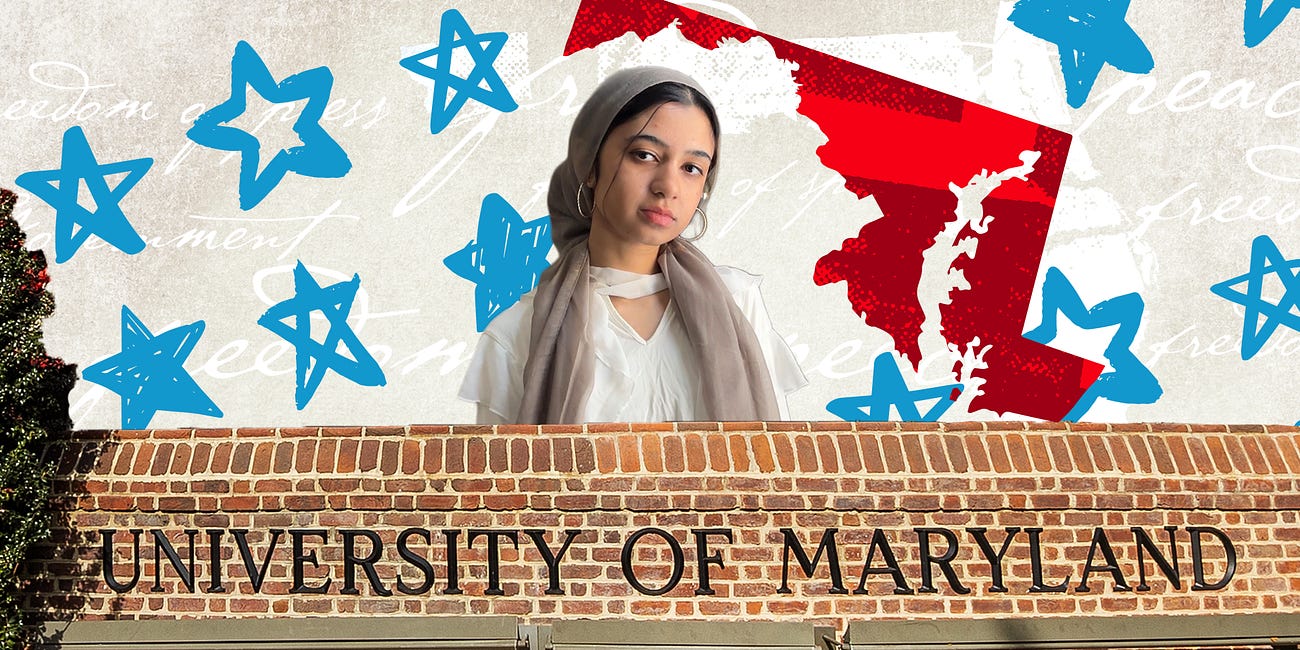 The paper was her lifeboat — UMD called it interference