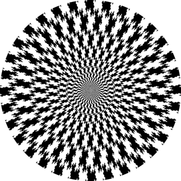 Fractal illusion Fractal illusion