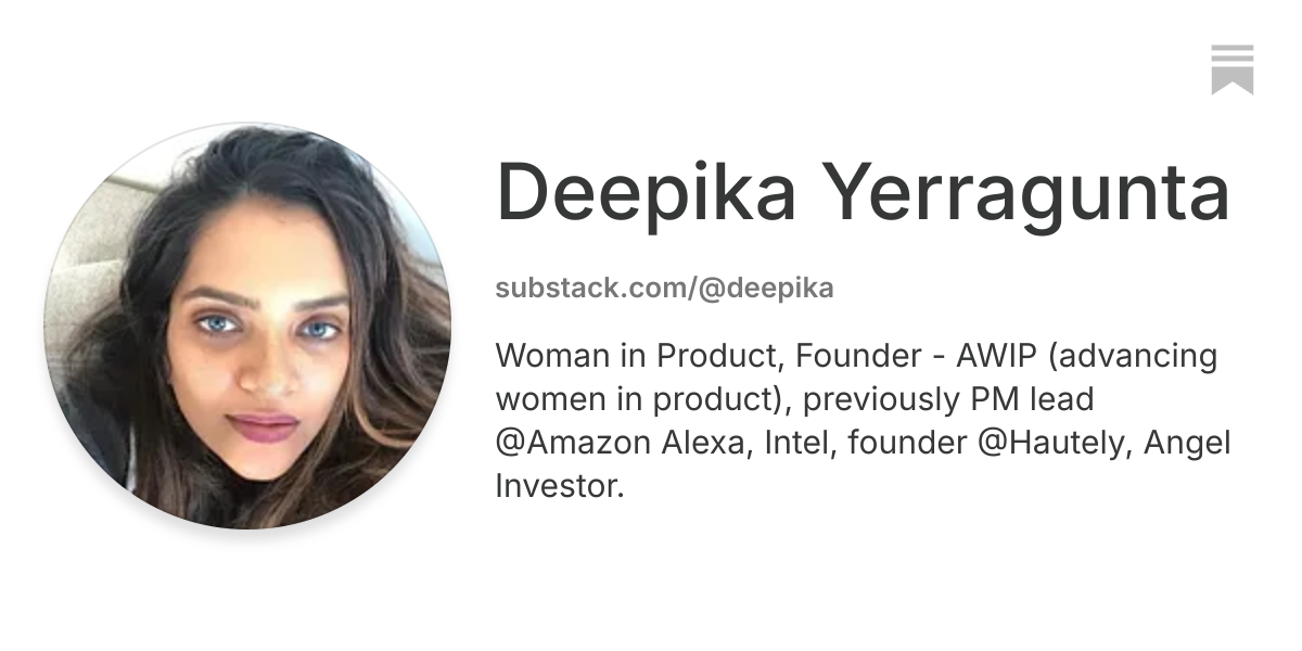 Deepika Yerragunta | Substack