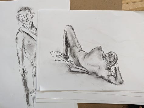 male nude life drawings in cardiff aberdare