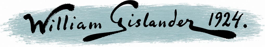 Gislander 1924 – The Notebook