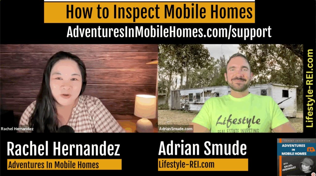 (Expert Interview) How to Inspect Mobile Homes for Real Estate Investors with Adrian Smude (Expert Interview) How to Inspect Mobile Homes for Real Estate Investors with Adrian Smude