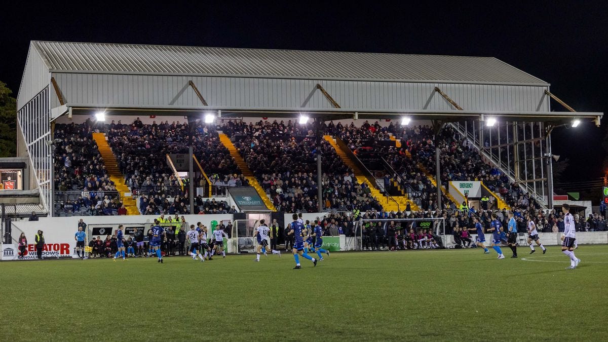 I was at Dundalk's Oriel Park as mayhem broke out in the stands - here's  what I heard and saw - Irish Mirror