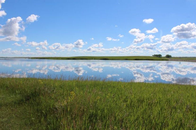 Prairie pothole, eastern North Dakota