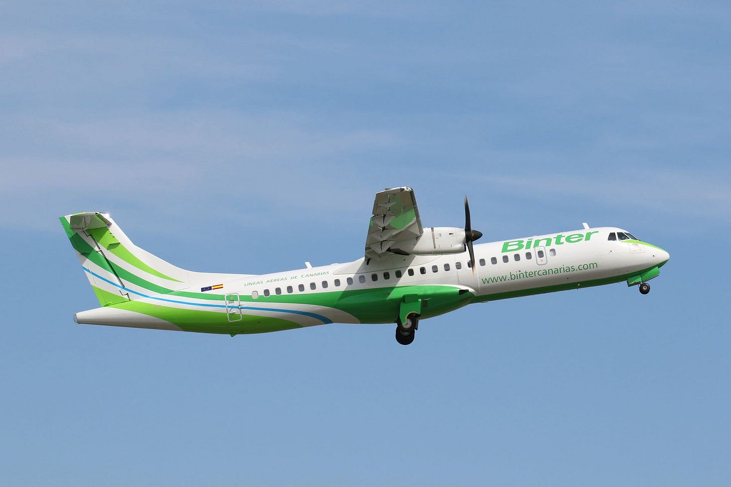 Binter Canarias ATR 72-600 turboprop