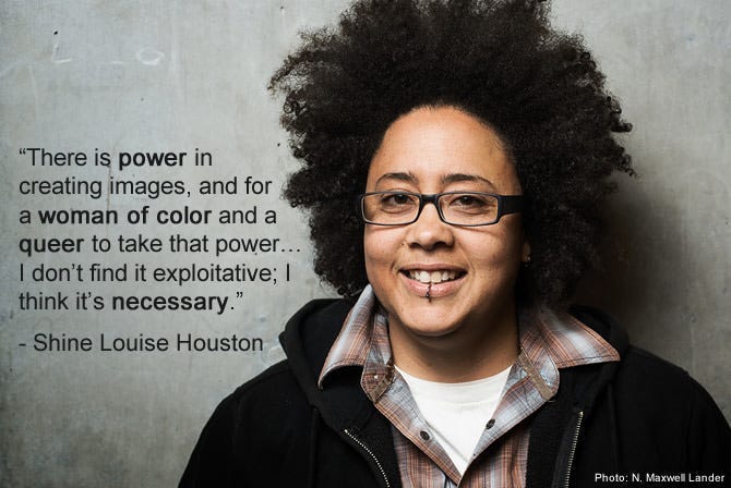 Shine Louise Houston on Porn, Sustainability, Legacies & Supporting  “Chemistry Eases The Pain” | by Marcus K. Dowling | Iconoclasm | Medium