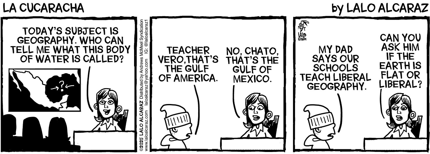 Lalo Alcaraz-Geography Class
