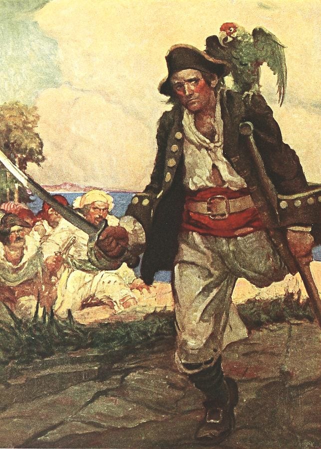 Long John Silver Digital Art by Patricia Keith - Fine Art America Long John Silver Digital Art by Patricia Keith - Fine Art America