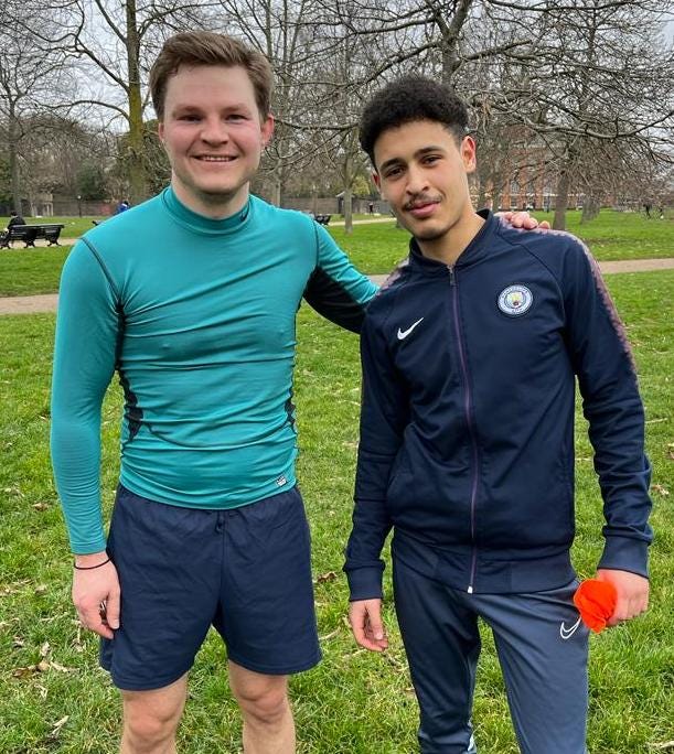 Rookies Elias and Anton