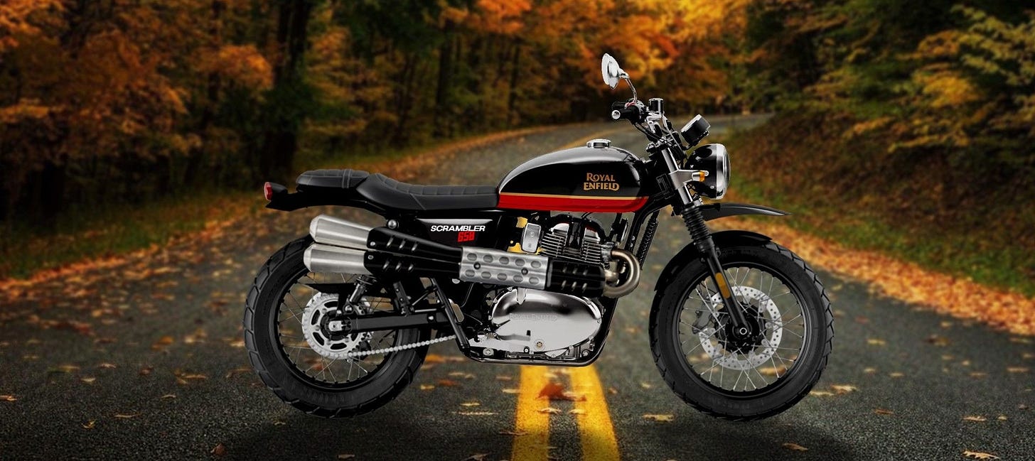 Royal Enfield Scrambler 650 Render Royal Enfield Scrambler 650 Render