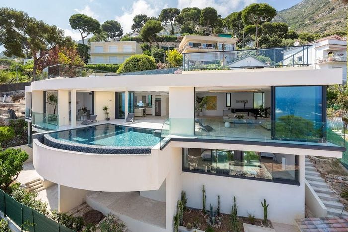 Luxury Villas in Nice France | Private Pool and Beachfront Rentals
