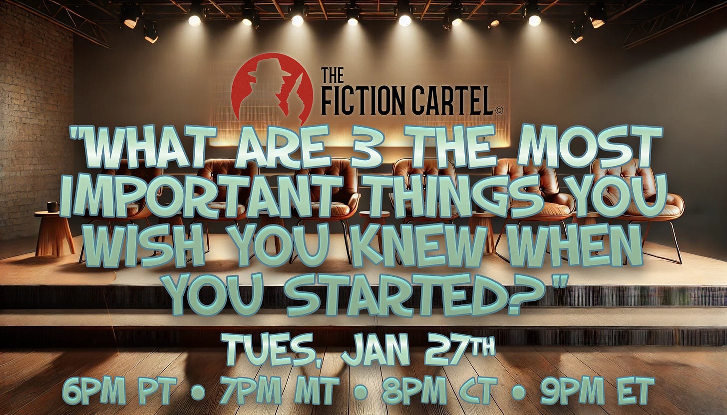 Jaime Buckley's FictionCartel event Jaime Buckley's FictionCartel event