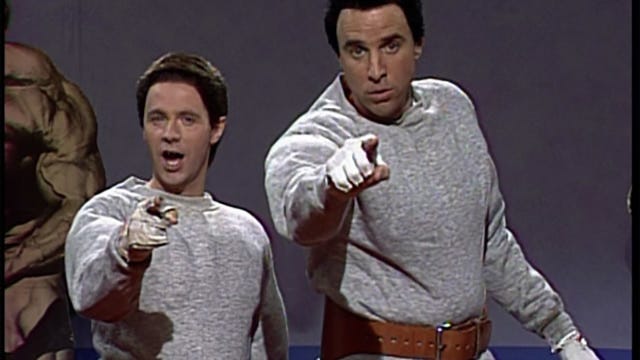 Watch Saturday Night Live Clip: Pumping up with Hans and Franz - NBC.com Watch Saturday Night Live Clip: Pumping up with Hans and Franz - NBC.com
