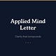 Applied Mind Letter