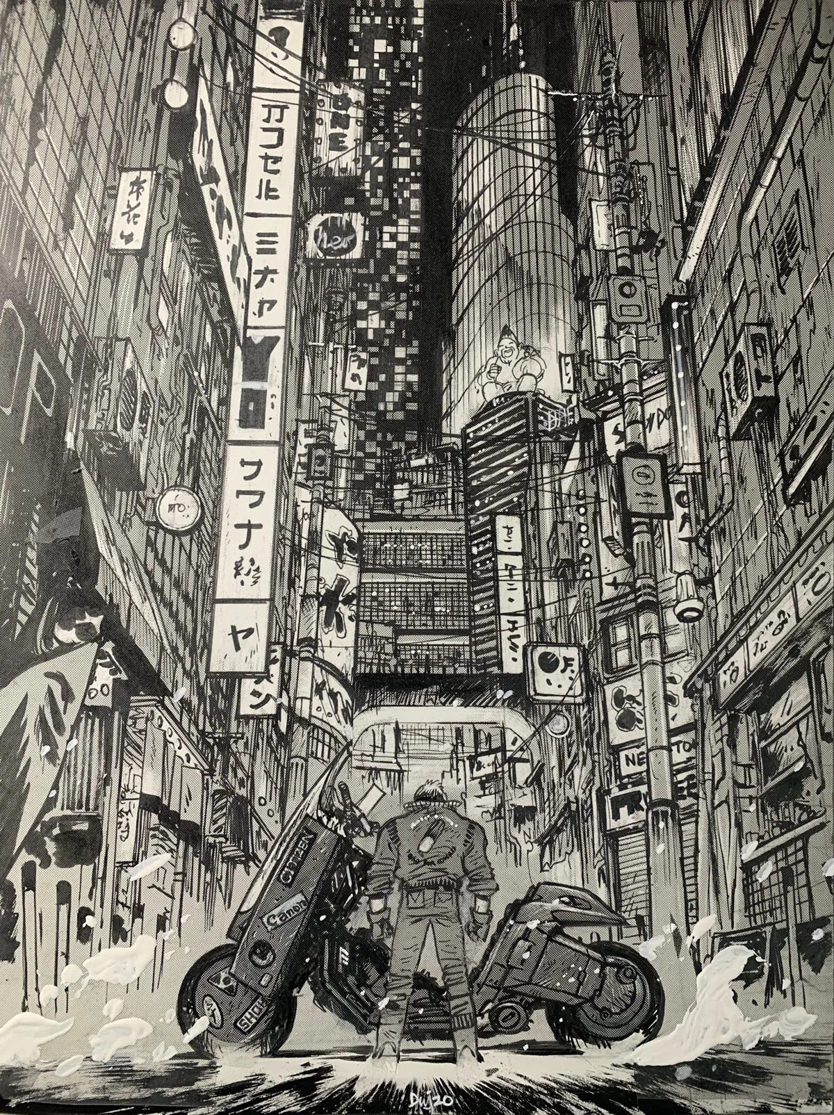 Akira fan art, Daniel Warren Johnson