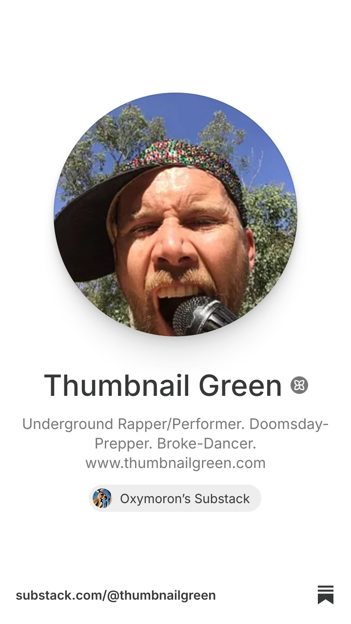 Thumbnail Green | Substack