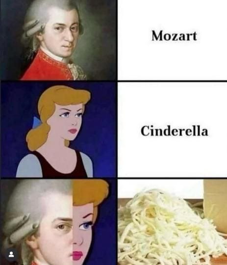 A cheesy joke