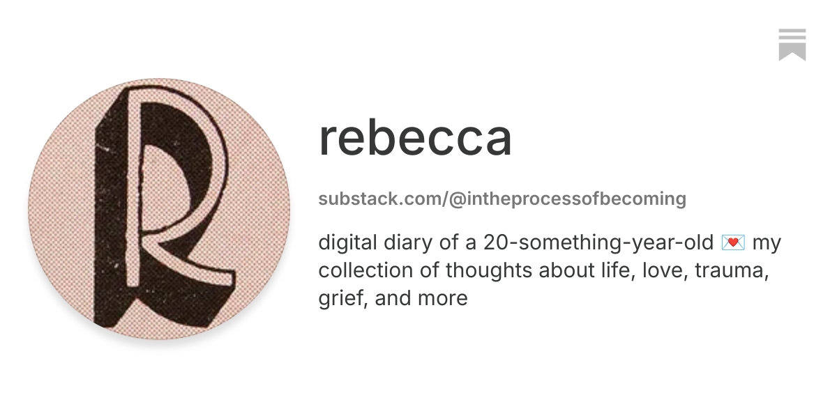 rebecca | Substack