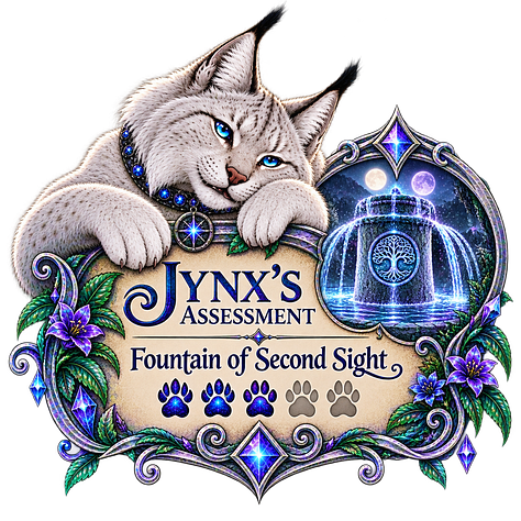 Jynx's Assessment of the fountain of second sight (shadows): Questionable Hooman Decision.