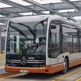 Les eCitaro G de la STIB commencent leurs premiers pas commerciaux