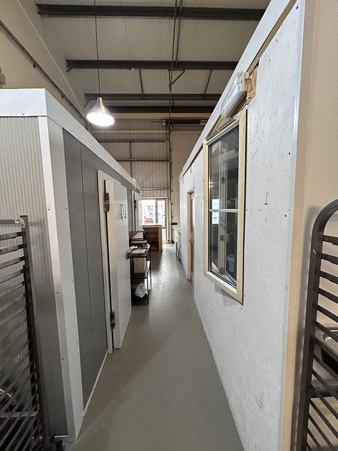 The Food Space in Swindon, a professional cooking and catering space.