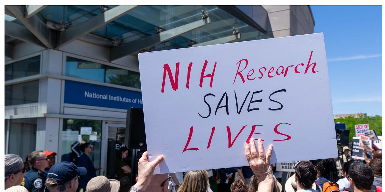 Alert: The Trump administration is quietly slashing new NIH grant awards, and it's not via the budget